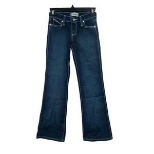 Wrangler Q-Baby Black Ultimate Riding Jeans Girls 8 Regular